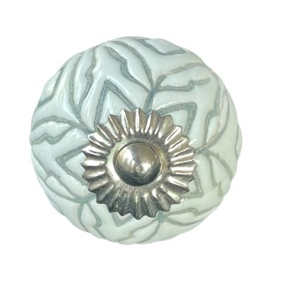 Vintage stílusú porcelán bútorgomb