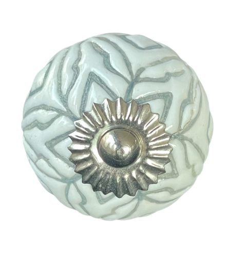 Vintage stílusú porcelán bútorgomb