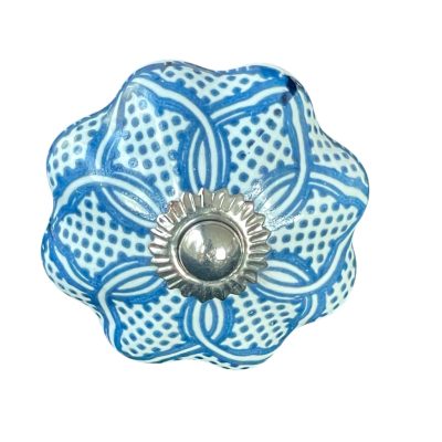 Vintage stílusú porcelán bútorgomb
