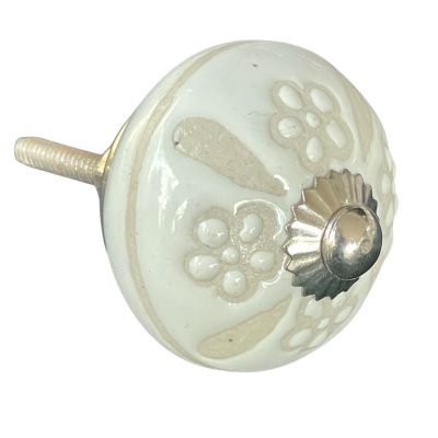 Vintage stílusú porcelán bútorgomb