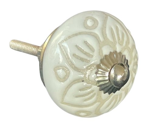 Vintage stílusú porcelán bútorgomb