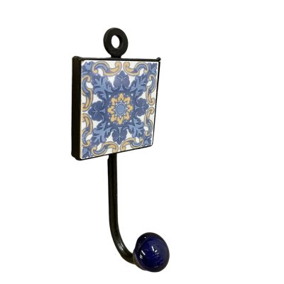 1 akasztós kerámia betétes fogas 5x12 cm méretű