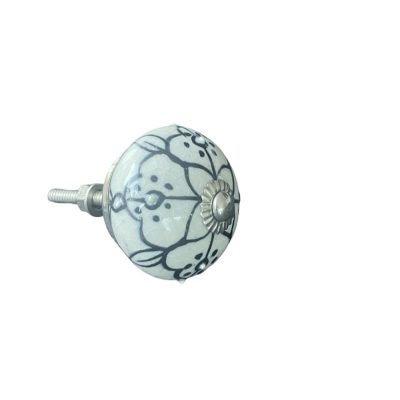Vintage stílusú porcelán bútorgomb