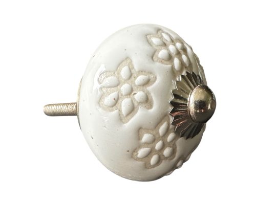 Vintage stílusú porcelán bútorgomb