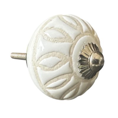 Vintage stílusú porcelán bútorgomb