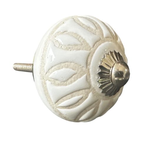 Vintage stílusú porcelán bútorgomb