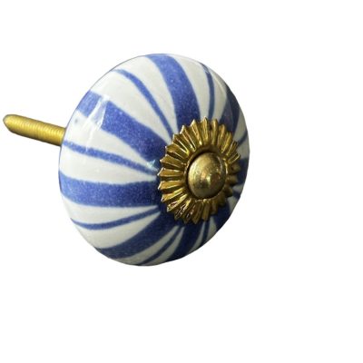 Vintage stílusú porcelán bútorgomb