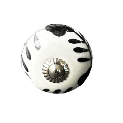 Vintage stílusú porcelán bútorgomb