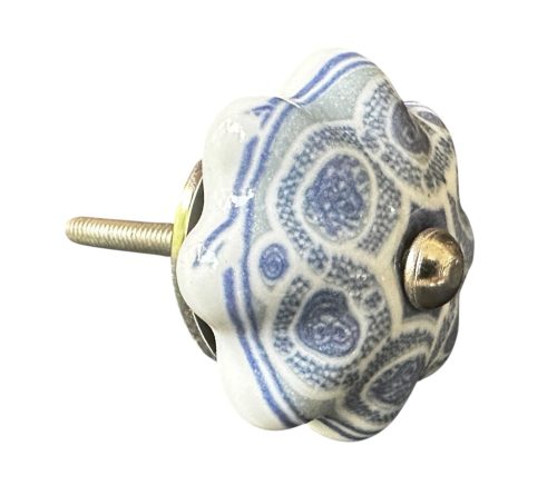 Vintage stílusú porcelán bútorgomb