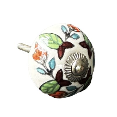 Vintage stílusú porcelán bútorgomb
