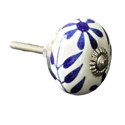 Vintage stílusú porcelán bútorgomb