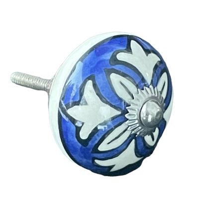 Vintage stílusú porcelán bútorgomb