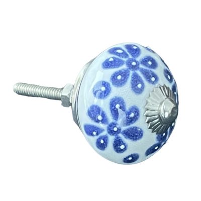 Vintage stílusú porcelán bútorgomb