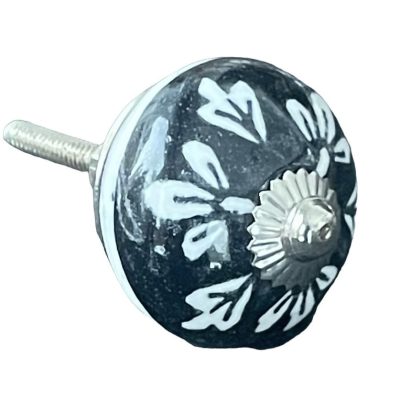 Vintage stílusú porcelán bútorgomb