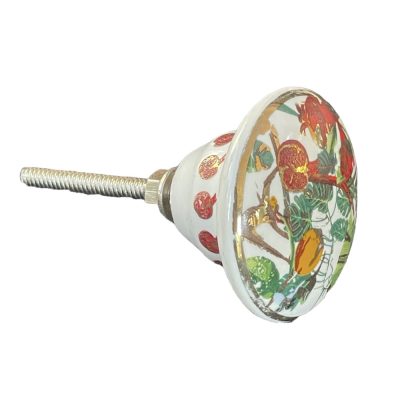 Vintage stílusú porcelán bútorgomb