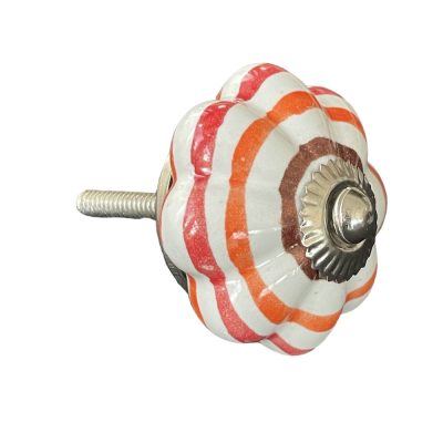 Vintage stílusú porcelán bútorgomb
