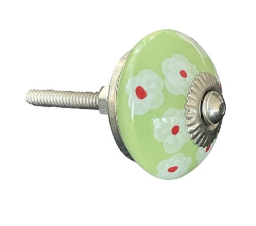 Vintage stílusú porcelán bútorgomb