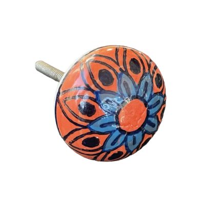 Vintage stílusú porcelán bútorgomb