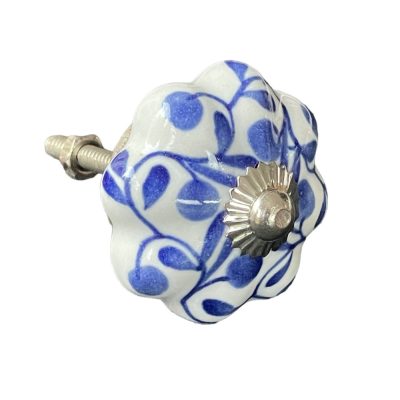 Vintage stílusú porcelán bútorgomb