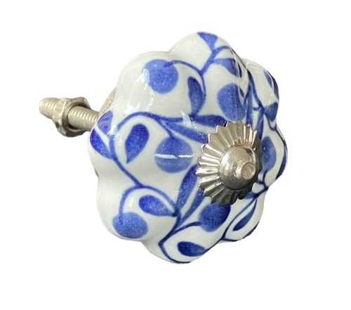 Vintage stílusú porcelán bútorgomb