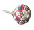 Kézzel festett vintage stílusú porcelán bútorgomb