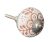 Kézzel festett vintage stílusú porcelán bútorgomb