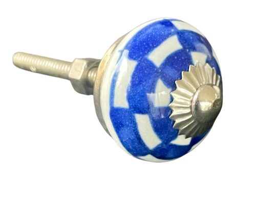 Kézzel festett vintage stílusú porcelán bútorgomb