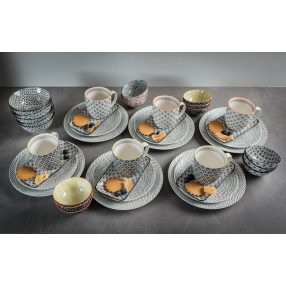 42 részes modern design porcelán étkészletek