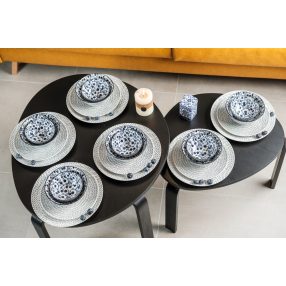 6 személyes modern design porcelán étkészletek