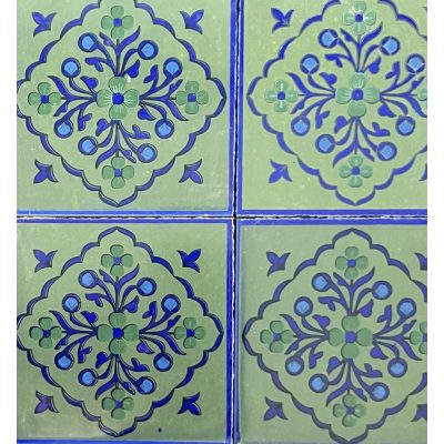 4 db-os vintage dekorcsempe szett